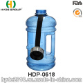 2016 neu Gallone Sport PETG Wasserflasche, 2,2 / 1,89 L Kunststoff Gym Wasserflasche (HDP-0618)